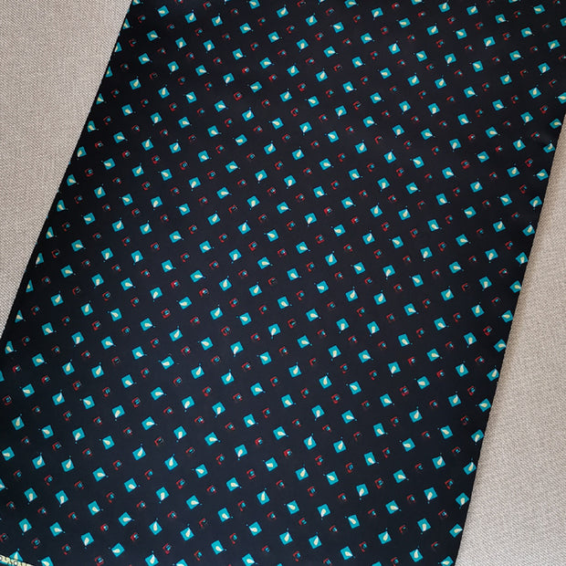 Double Layer Silk Crepe Satin Men's Long Silk Scarf