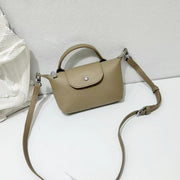 Top Grain Leather Niche Crossbody Phone Bag