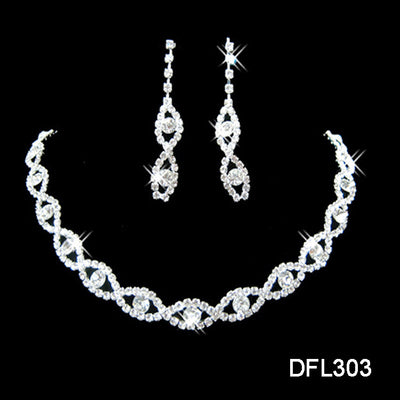 Two-Piece Fashion Bride Jewelry Set – Elegant Electroplated Alloy, Factory Direct.