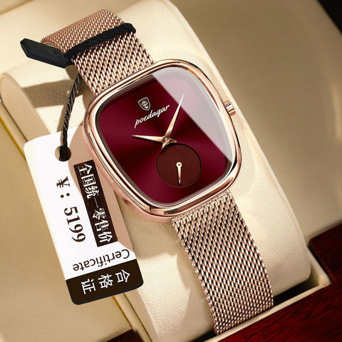 Korean Style Waterproof Women's Watch – Stylish & Trendy.