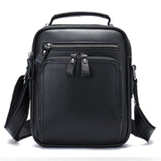 Vintage Crazy Horse Genuine Leather Shoulder Messenger Bag