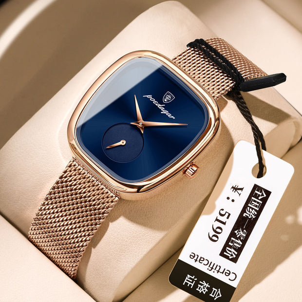 Korean Style Waterproof Women's Watch – Stylish & Trendy.
