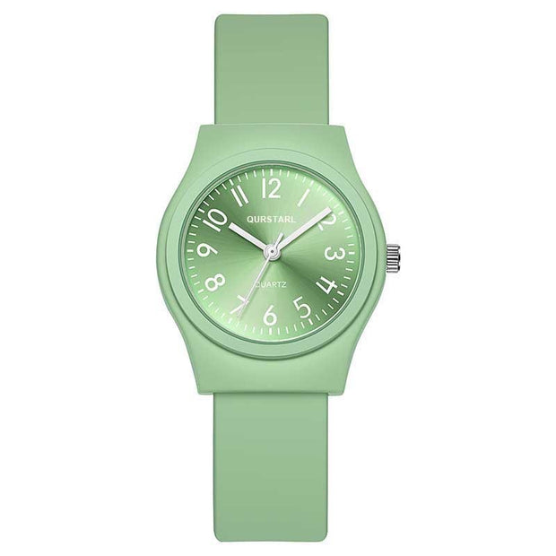 Casual Digital Scale Quartz Silicone Children's Watch