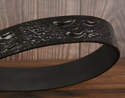 Luxury Leather Design Men's Dermis Belt