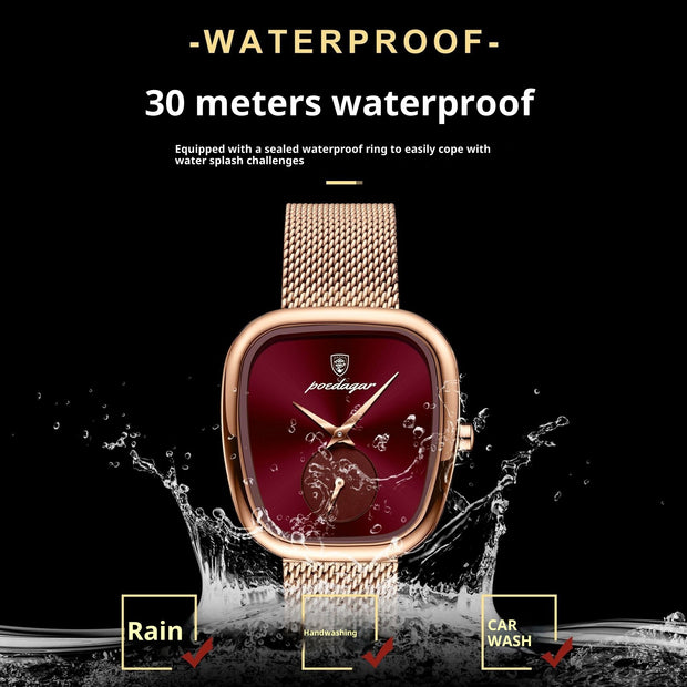 Korean Style Waterproof Women's Watch – Stylish & Trendy.