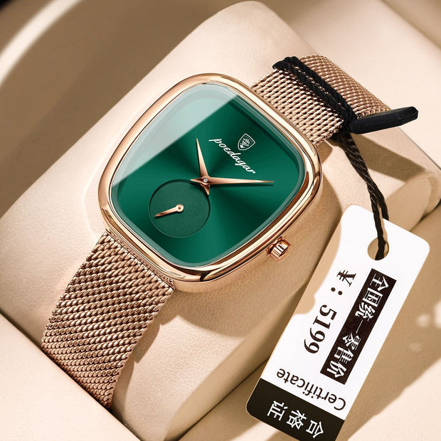 Korean Style Waterproof Women's Watch – Stylish & Trendy.