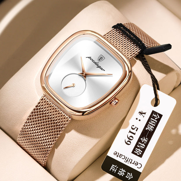 Korean Style Waterproof Women's Watch – Stylish & Trendy.