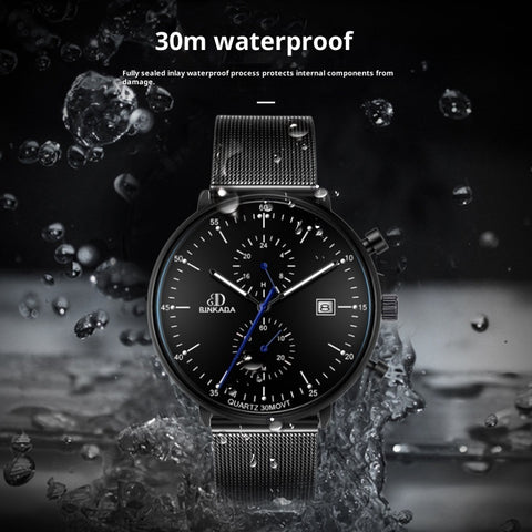 Luminous Waterproof Sports Men's Quartz Watch