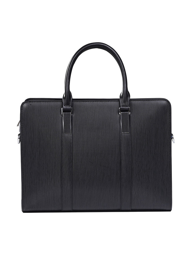 High-End Men's Cowhide Business Laptop Handbag