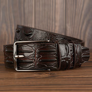 Luxury Leather Design Men's Dermis Belt
